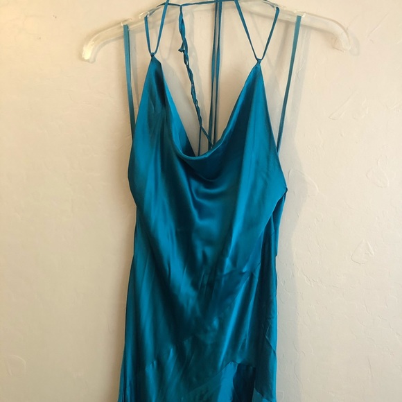 BCBG MAXAZRIA Silk gown dress S - Picture 4 of 11